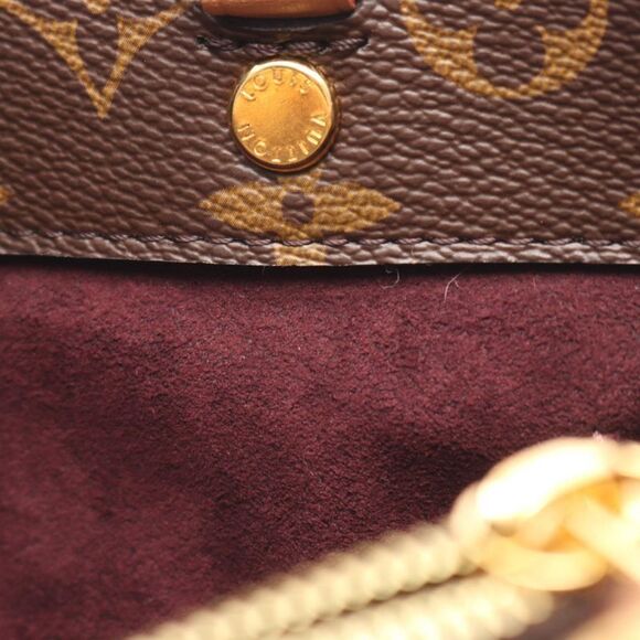 Louis Vuitton Handbag Montaigne BB M41055 PVC Coated Canvas Leather Montaigne - Picture 6 of 10